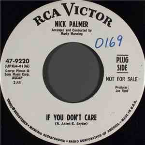 Nick Palmer  - If You Don't Care FLAC album