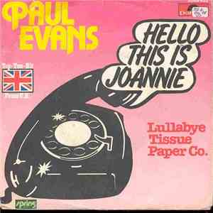 Paul Evans - Hello This Is Joannie download flac