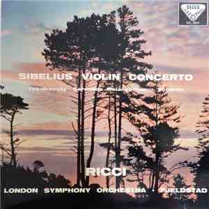 Sibelius, Tchaikovsky, Ricci, London Symphony Orchestra ∙ Fjeldstad - Violin Concerto / Serenade Melancolique ∙ Scherzo download flac