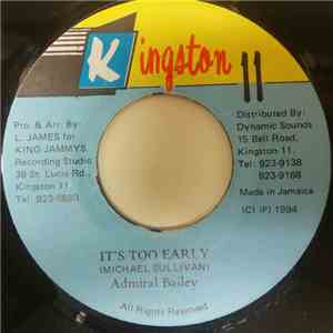 Admiral Bailey - It's Too Early download flac