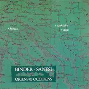 Binder - Sanesi - Oriens & Occidens download flac