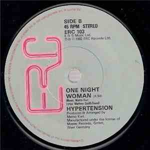 Hypertension  - Can You Feel It / One Night Woman download flac