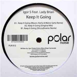 Igor S - Keep It Going FLAC album