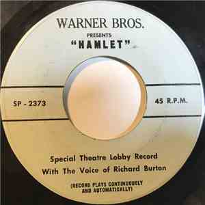 Richard Burton - Warner Bros. Presents "Hamlet" (Special Theatre Lobby Record With The Voice Of Richard Burton) FLAC album