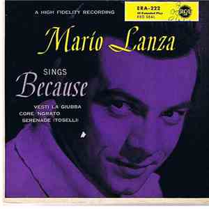 Mario Lanza - Mario Lanza Sings Because download flac