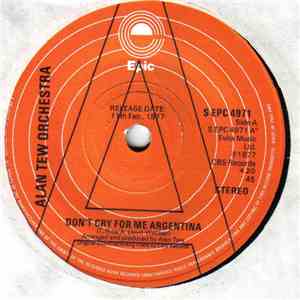 The Alan Tew Orchestra - Don't Cry For Me Argentina download flac