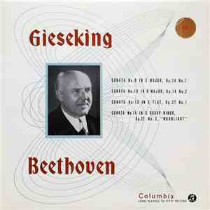 Gieseking, Beethoven - Sonatas Nos. 9, 10, 13 And 14 download flac
