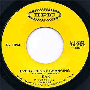 Kak - Everything's Changing / Rain download flac
