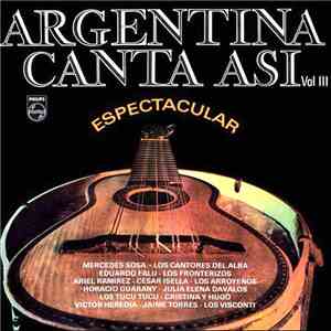 Various - Argentina Canta Así Vol. III download flac