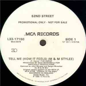 52nd Street - Tell Me (How It Feels) download flac