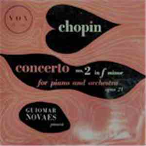 Chopin, Guiomar Novaes, Otto Klemperer, Vienna Symphony Orchestra - Concerto No. 2 In F Minor For Piano And Orchestra Opus 21 FLAC album