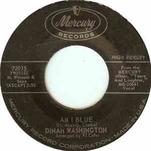 Dinah Washington - Am I Blue / I Want To Be Loved FLAC album