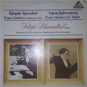 Felicja Blumental, The New Philharmonia Wind Ensemble - Piano Quintet (Posthumous - 1876)  Piano Quintet in F Major download flac