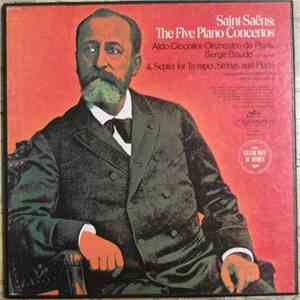 Saint-Saëns, Aldo Ciccolini, Serge Baudo, Orchestre De Paris - The Five Piano Concertos & Septet For Trumpet, Strings And Piano download flac