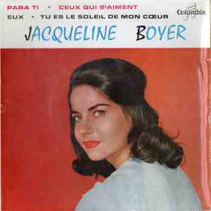 Jacqueline Boyer - Tu Es Le Soleil De Mon Coeur download flac
