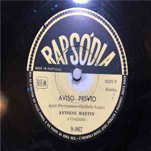 Antoine Martin e Conjunto - Aviso Previo / Despois Do Baile download flac