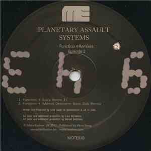Planetary Assault Systems - Function 4 Remixes Episode 2 download flac