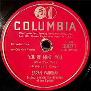 Sarah Vaughan - You're Mine, You / The Nearness Of You download flac