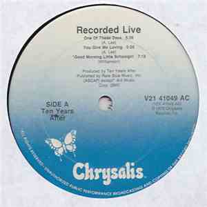 Ten Years After - Recorded Live FLAC album