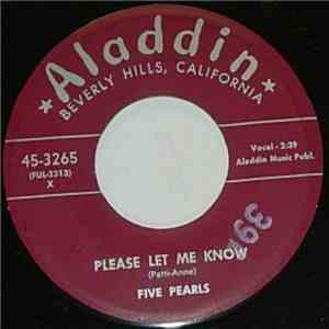 Five Pearls - Please Let Me Know / Real Humdinger download flac