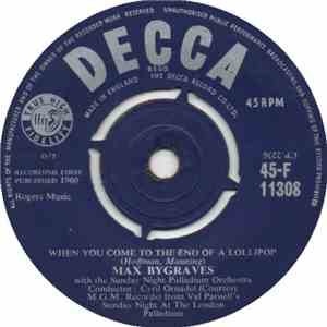 Max Bygraves - When You Come To The End Of A Lollipop download flac
