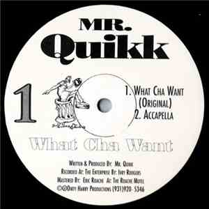 Mr. Quikk - What Cha Want download flac
