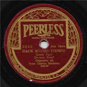 Orquesta De Juán García Medeles - Hace Mucho Tiempo / Continental download flac