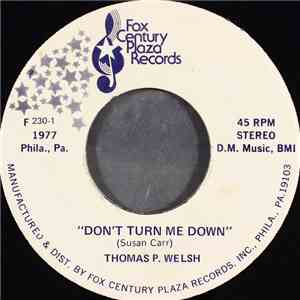 Susan Carr - Don't Turn Me Down download flac