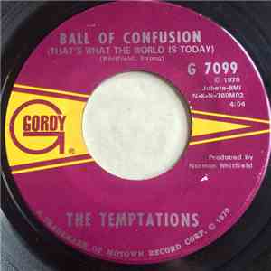 The Temptations - Ball Of Confusion (That's What The World Is Today) download flac