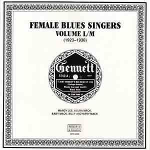 Various - Female Blues Singers Volume L/M (1923-1930) download flac