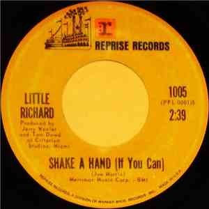 Little Richard - Shake A Hand (If You Can) / Somebody Saw You download flac