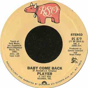 Player  - Baby Come Back download flac