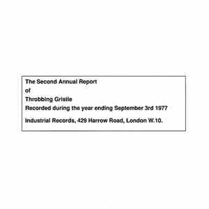 Throbbing Gristle - The Second Annual Report download flac