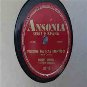 Andres Andino Y Su Trio Marimar - Falso Juramento / Porque Me Has Mentido download flac