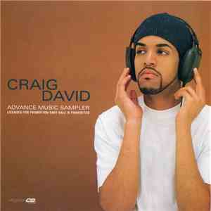 Craig David - Born To Do It (Advance Music Sampler) download flac