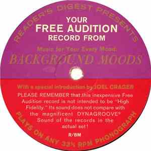 Unknown Artist - Your Free Audition Record From Music For Your Every Mood: Background Moods download flac