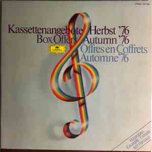 Various - Kassettenangebote Herbst '76 download flac