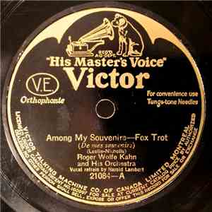 Roger Wolfe Kahn And His Orchestra / Johnny Hamp's Kentucky Serenaders - Among My Souvenirs / What'll You Do download flac