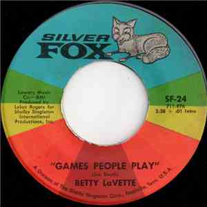 Betty LaVette - Games People Play download flac