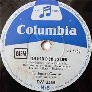 Das Hansen-Quartett - Ich Hab Dich So Lieb download flac