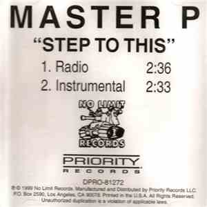 Master P - Step To This download flac