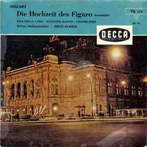 Wiener Philharmoniker - Lisa Della Casa / Suzanne Danco / Cesare Siepi - Die Hochzeit Des Figaro - Ausschnitte download flac