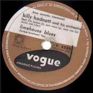 Billy Hadnott And His Orchestra - Limehouse Blues / Junk Wagon download flac