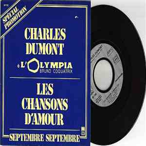 Charles Dumont - Les Chansons D'Amour / Septembre Septembre download flac