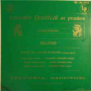 Johannes Brahms - Casals Festival At Prades, Third Series - Sextet No. 1 In B Flat Major For Strings Op. 18 download flac