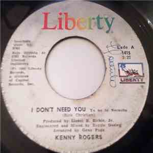 Kenny Rogers - I Don't Need You download flac