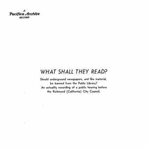 No Artist - What Shall They Read? download flac