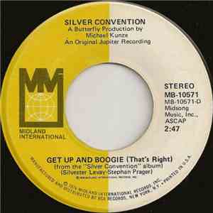 Silver Convention - Get Up And Boogie (That's Right) download flac