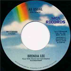 Brenda Lee - As Usual / Too Many Rivers download flac