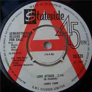 James Carr - Love Attack / Coming Back To Me Baby download flac